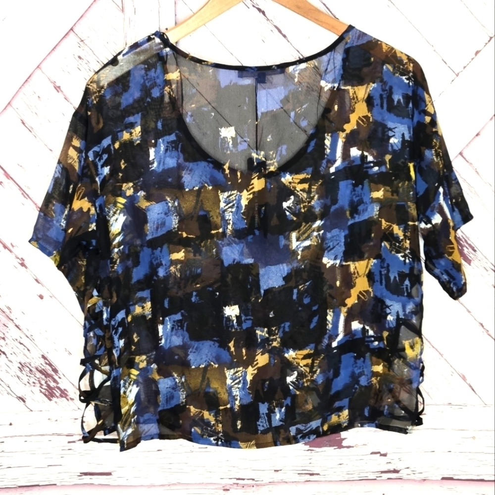 H.I.P. Multi-Color Top - Picture 2 of 3